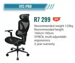 Computer Mania Aerocool XTC-PRO Gaming Chair offer