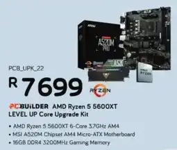 Computer Mania PCBuilder AMD Ryzen 5 5600XT Level Up Core Upgrade Kit offer