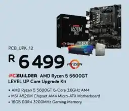 Computer Mania PCBuilder AMD Ryzen 5 5600GT Level Up Core Upgrade Kit offer