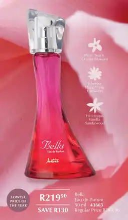 Justine Bella Eau de Parfum offer