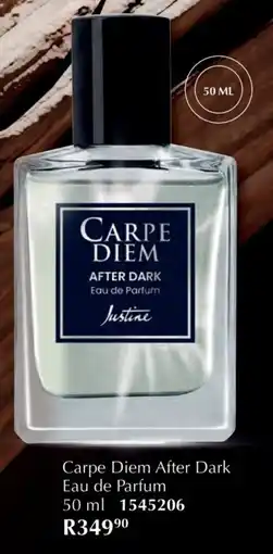 Justine Carpe Diem After Dark Eau de Parfum offer
