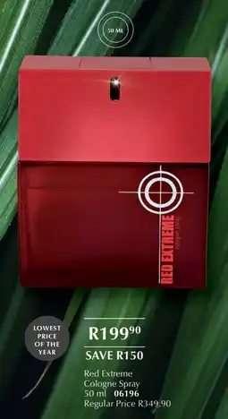 Justine Red Extreme Cologne Spray offer