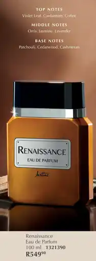 Justine Renaissance Eau de Parfum offer