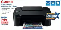 Incredible Connection Canon Pixma TS3640 Multi-function Printer offer