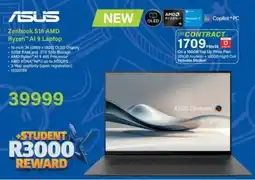 Incredible Connection ASUS Zenbook S16 AMD Ryzen AI 9 Laptop offer