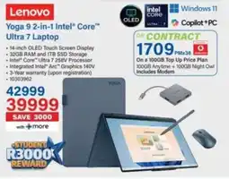 Incredible Connection Lenovo Yoga 9 2-in-1 Intel Core Ultra 7 Laptop offer