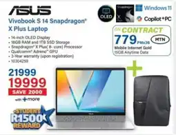 Incredible Connection ASUS Vivobook S 14 Snapdragon X Plus Laptop offer