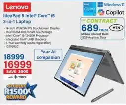 Incredible Connection Lenovo IdeaPad 5 Intel Core i5 2-in-1 Laptop offer