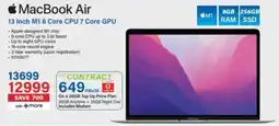 Incredible Connection MacBook Air 13 Inch M18 Core CPU 7 Core GPU offer