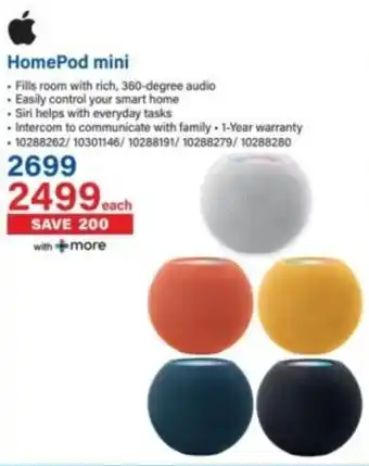 Incredible Connection Apple HomePod mini offer