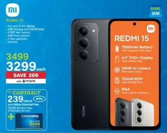Incredible Connection Redmi 15 offer