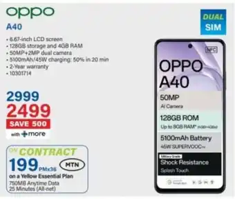 Incredible Connection Oppo A40 offer