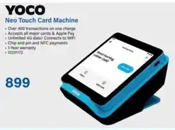Incredible Connection Yoco Neo Touch Card Machine offer