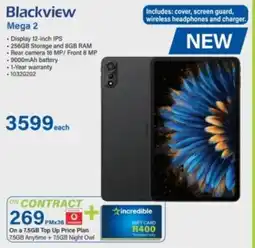 Incredible Connection Blackview Mega 2 offer