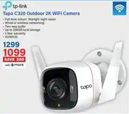 Incredible Connection Tp-link Tapo C320 Outdoor 2K WiFi Camera offer