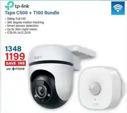 Incredible Connection Tp-link Tapo C500 + T100 Bundle offer