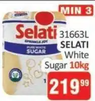 KitKat Cash and Carry SELATI WHITE SUGAR 10KG offer