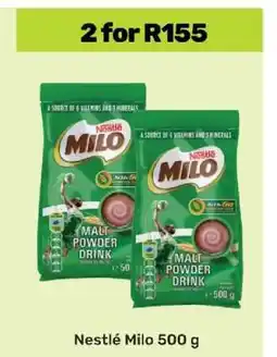 Game Nestlé Milo 500 g offer