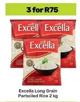 Game Excella Long Grain Parboiled Rice 2 kg offer