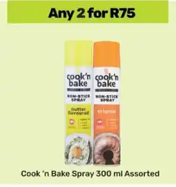 Game Cook ‘n Bake Spray 300 ml Assorted offer