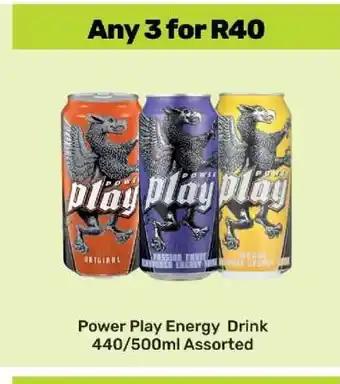 Game Power Play Energy Drink offer