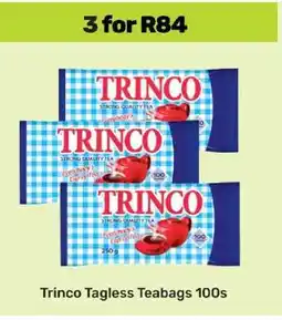 Game Trinco Tagless Teabags 100s offer