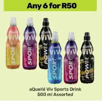 Game aQuellé Viv Sports Drink offer