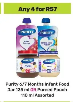 Game Purity 6/7 Months Infant Food offer