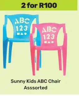 Game Sunny Kids ABC Chair Assorted offer