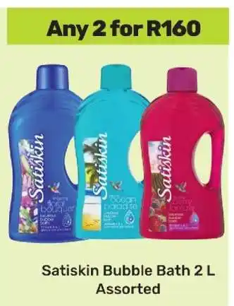 Game Satiskin Bubble Bath 2 L Assorted offer