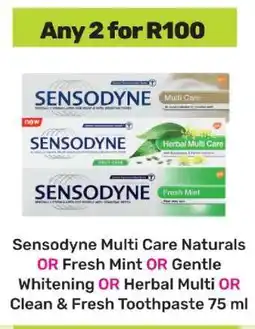 Game SENSODYNE TOOTHPASTE offer