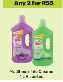 Game Mr. Sheen Tile Cleaner 1 L Assorted offer