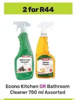 Game Econo Kitchen OR Bathroom Cleaner offer