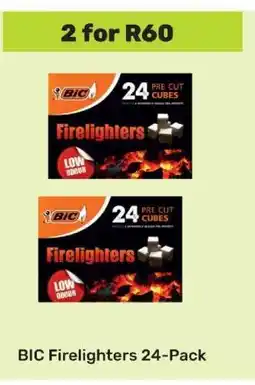 Game BIC Firelighters 24-Pack offer