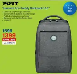 Incredible Connection Port Yosemite Eco-Trendy Backpack offer