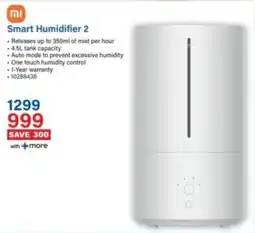 Incredible Connection Xiaomi Smart Humidifier 2 offer