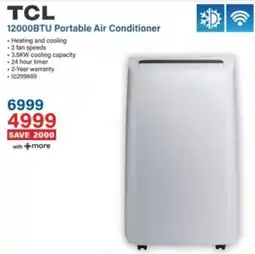 Incredible Connection TCL 12000BTU Portable Air Conditioner offer