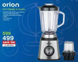 Incredible Connection Orion 3-in-1 Blender & Grinder offer