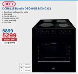 Incredible Connection Defy DCB822E Bundle DBO482E & DHD332 offer