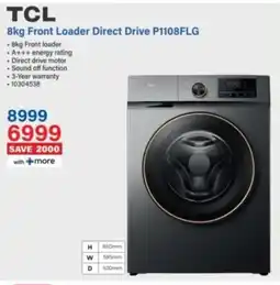 Incredible Connection TCL Front Loader Direct Drive offer
