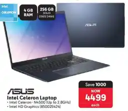 Makro ASUS Intel Celeron Laptop offer