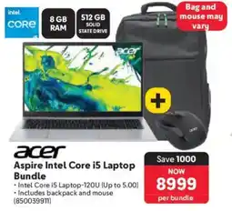 Makro Acer Aspire Intel Core i5 Laptop Bundle offer
