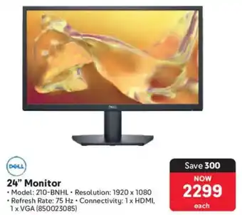 Makro Dell 24" Monitor offer