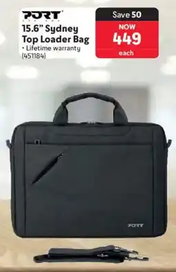 Makro PORT 15.6" Sydney Top Loader Bag offer