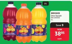 Makro Brookes Oros Squash offer
