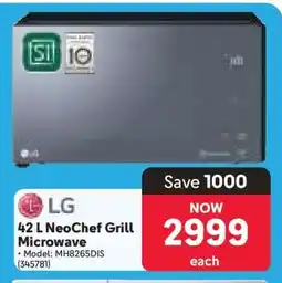 Makro LG 42 L NeoChef Grill Microwave offer