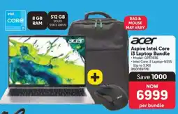Makro Acer Aspire Intel Core I3 Laptop Bundle offer