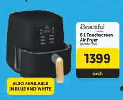 Makro Beautiful 6 L Touchscreen Air Fryer offer