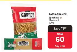 Makro Pasta Grandé offer