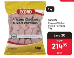 Makro ECONO Frozen Chicken Mixed Portions offer